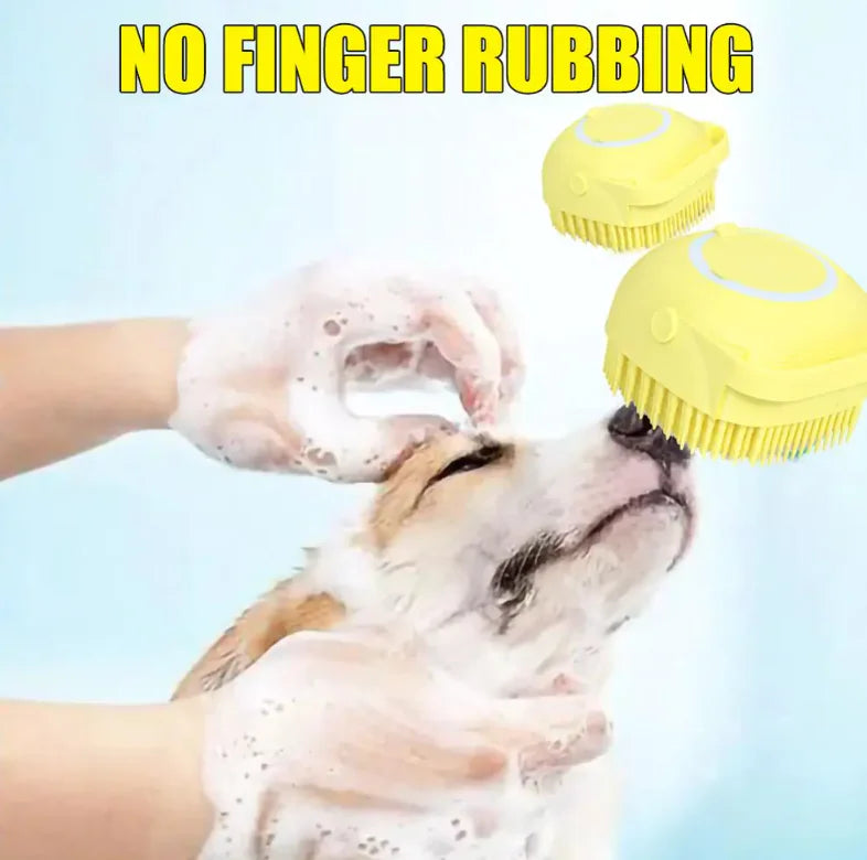 Pet Massage  Bath Brush