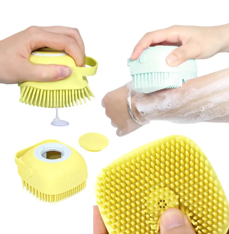 Pet Massage  Bath Brush